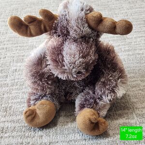 Wish Pets Mitch Jr plush Moose stuffed animal size 14 inches